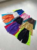Custom Plus Size Men's Workout Shorts Quick Dry Running Shorts for Men Athletic Long Baggy Basketball Shorts