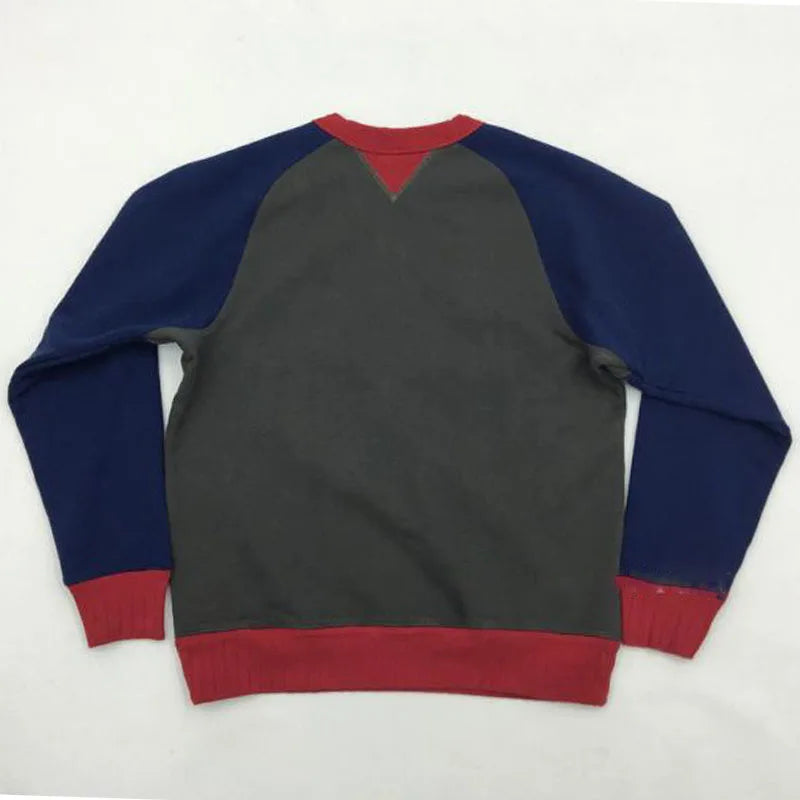 Custom Crew Neck Sweatshirt for Men 100% Cotton Solid Autumn Heavyweight Oversized Eco-Friendly