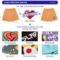 Personalized Custom Mens French Terry Fleece 100% Cotton Gym Workout 5-Inch Inseam Sweat Summer Running Essentials Plain Dyed