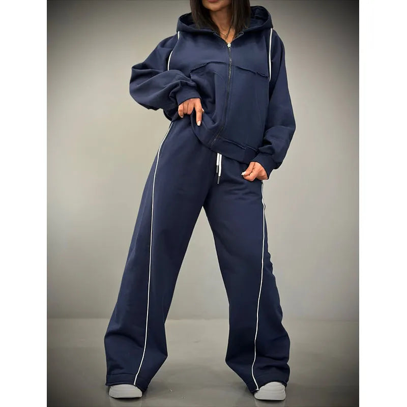 Custom Women's Two-piece Set Tracksuits 2 Piece Set Women Clothing Track Suit for Women Set