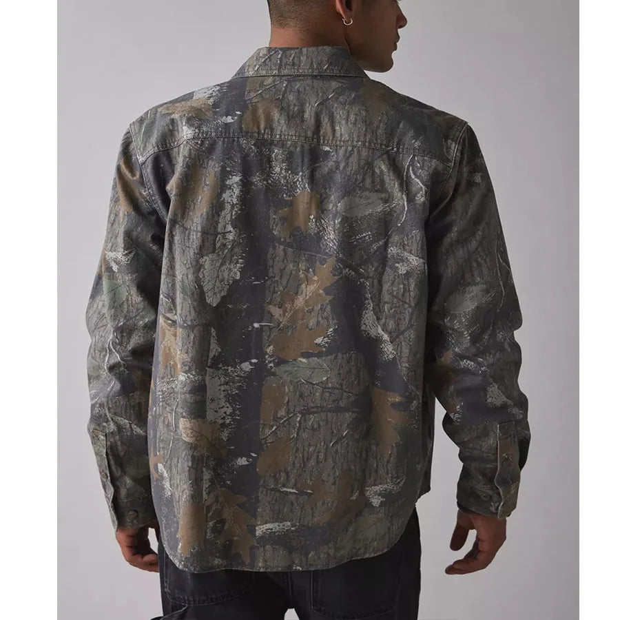 Custom Real Tree Camo Long Sleeve Shirt Men Full Sleeve Camo Shirt Manufacturers