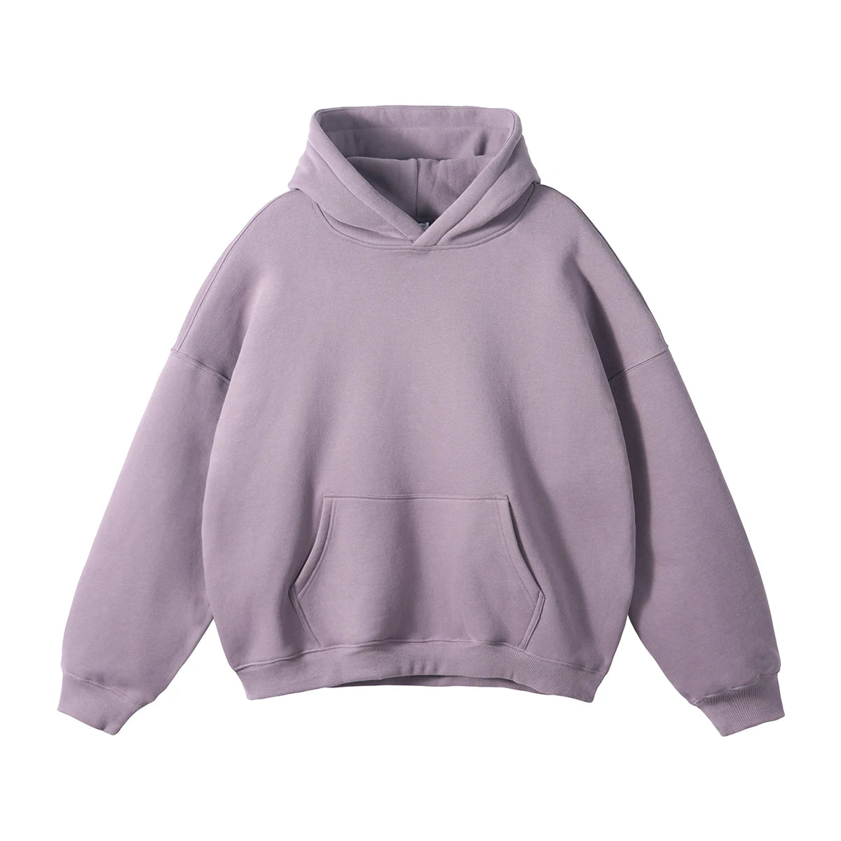 Custom Heavyweight 100% Cotton Pullover Hoodie 3D Embossed Streetwear Oversized and Hooded with Solid Pattern for Men
