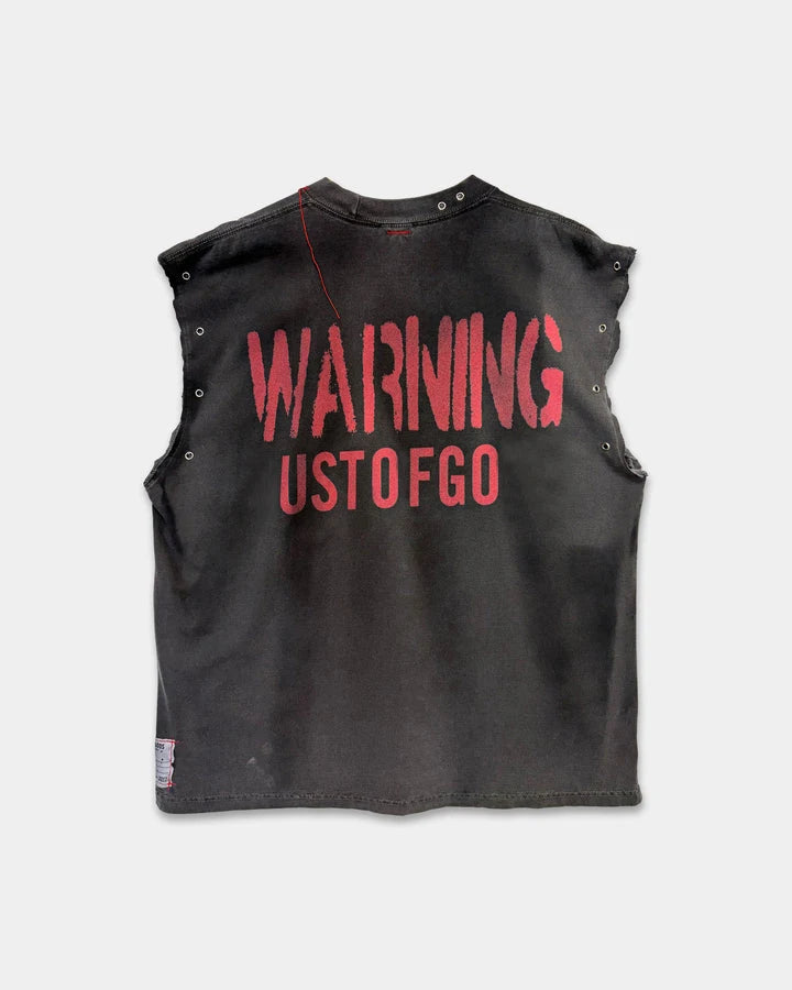 Custom Logo Streetwear tank Top Men Vintage Printed tank Top for Men Tanktop