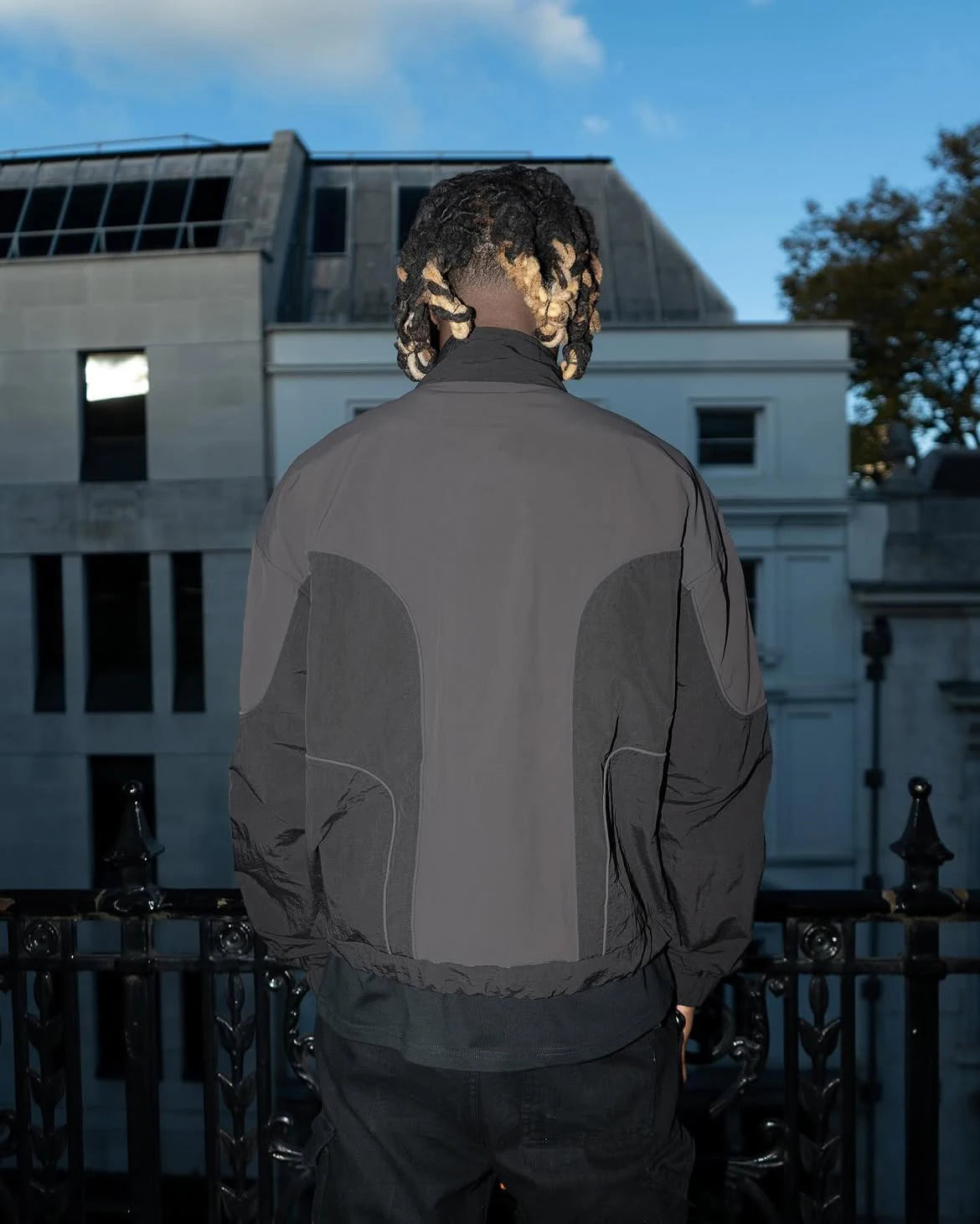 Custom Nylon Windbreaker Jacket Zip up Nylon Track Jacket for Men Lightweight Nylon Jacket
