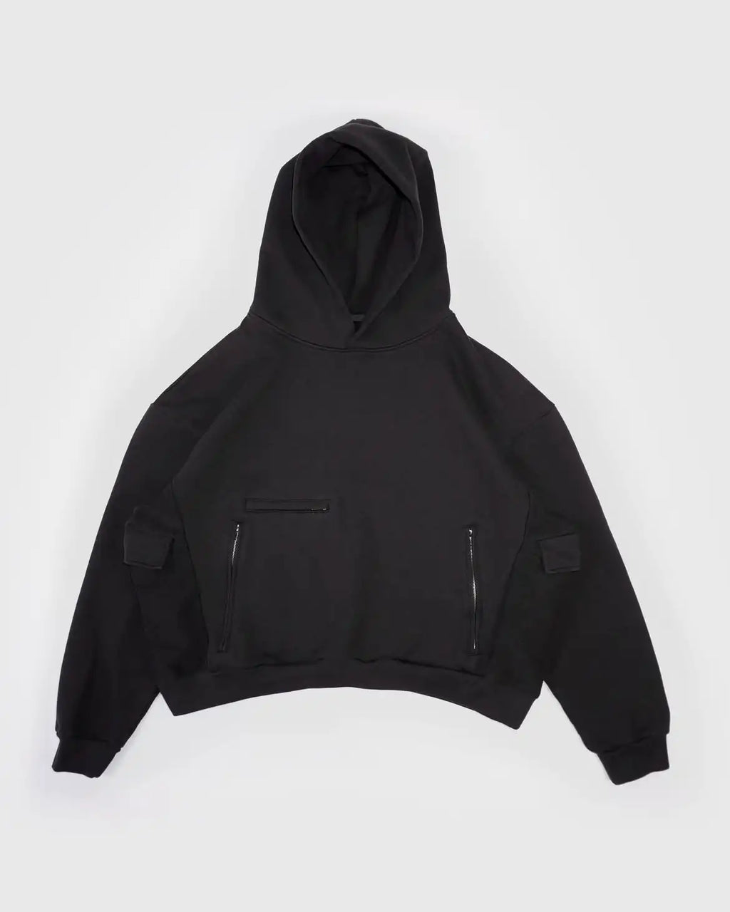 Custom Men Casual Boxy Hoodie Heavyweight 400 Gsm Boxy Oversized Hoodie Witch Zipper Hoodie