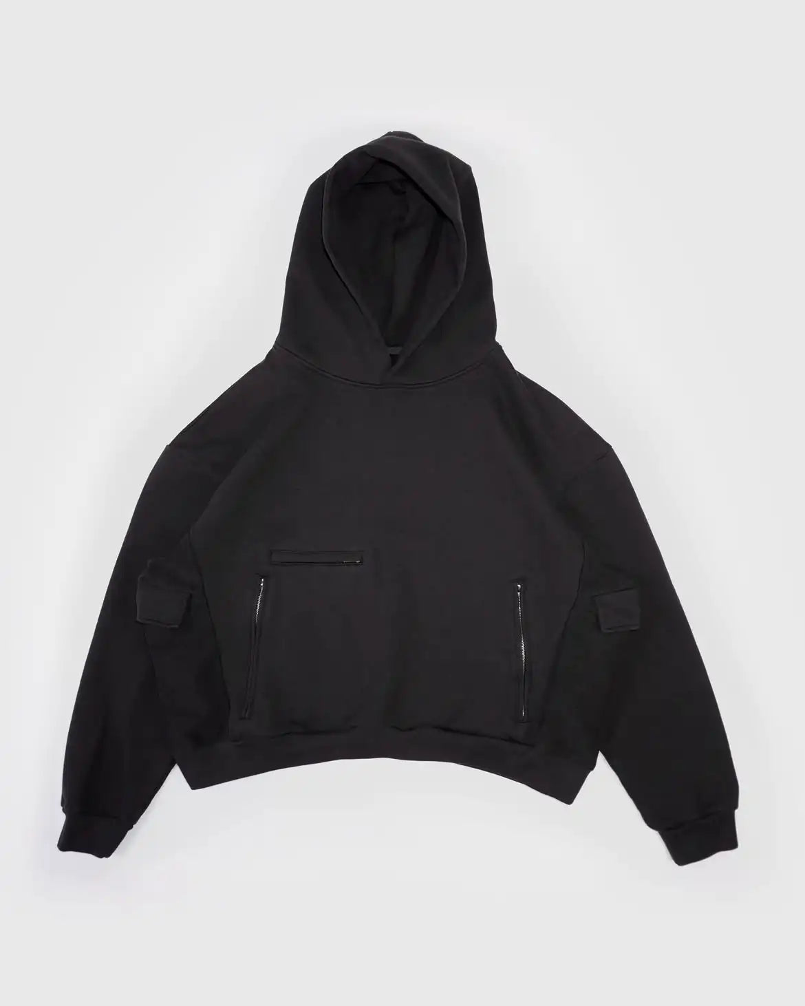 Custom Men Casual Boxy Hoodie Heavyweight 400 Gsm Boxy Oversized Hoodie Witch Zipper Hoodie
