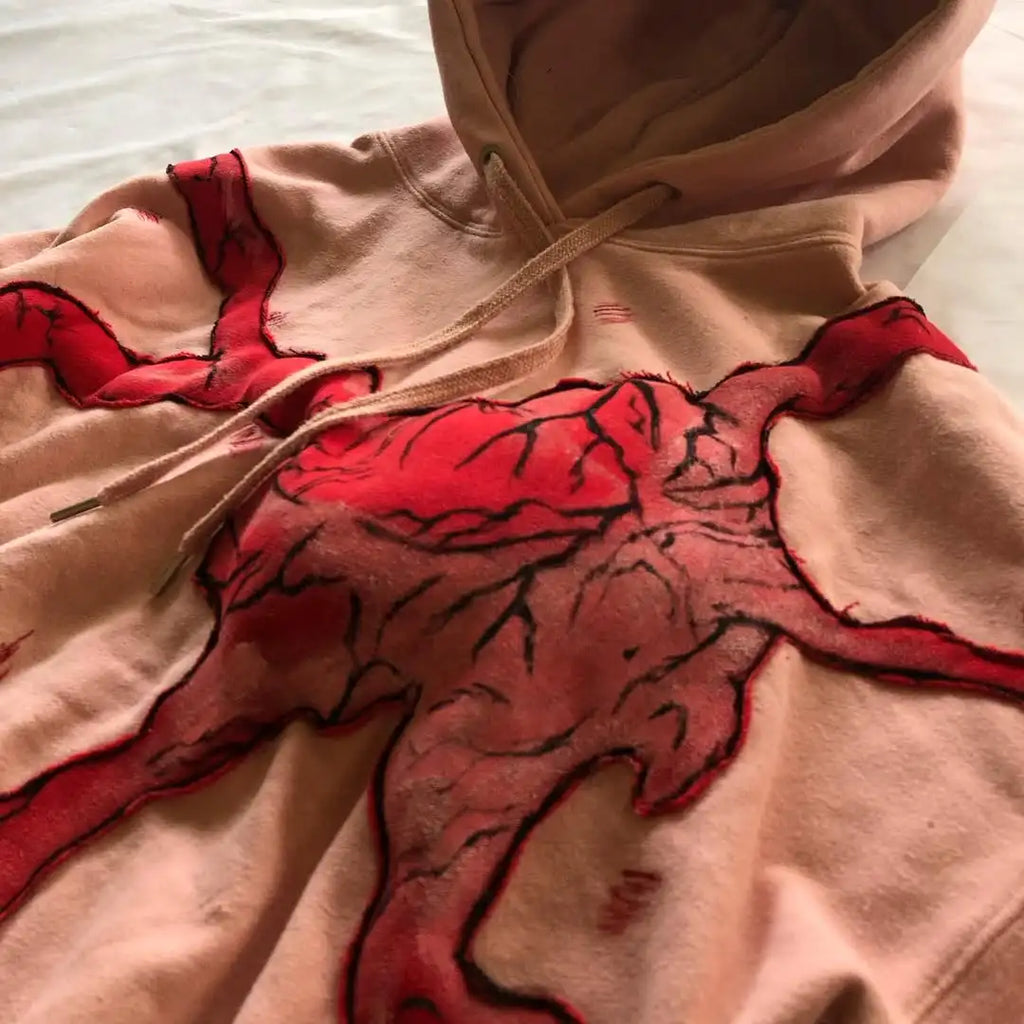 Custom Unisex Embroidery Hoodie 5D Embossed Designer Hoodies Men High Quality