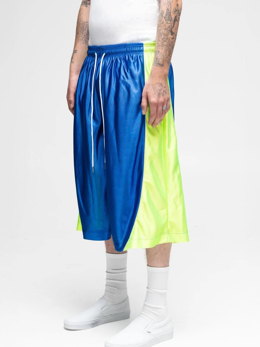 Custom Plus Size Men's Workout Shorts Quick Dry Running Shorts for Men Athletic Long Baggy Basketball Shorts