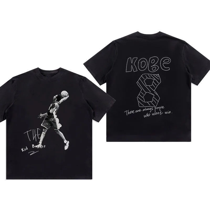 Custom Men's 100% Cotton Knitted Loose Fit Short Sleeve Tee Shirt with Front Logo Printed Design 180 Grams