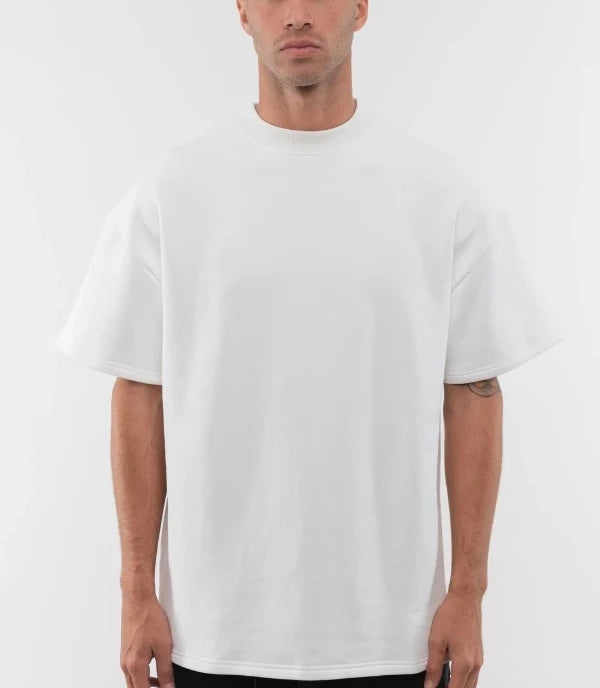 Custom Heavy Plain 100% Cotton Drop Shoulder Oversized T-shirts for Men Blank Heavyweight Oversized Boxy t Shirt Manufacturer