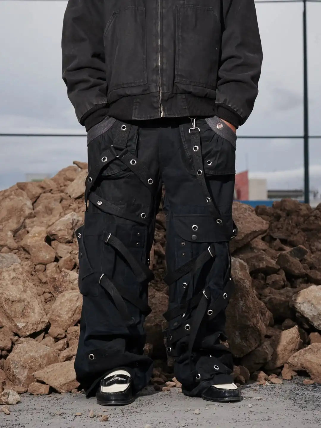 Custom Men's Bondage Pants Trouser for Men Cargo Work Trousers High Quality