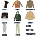 Maddly High Visibility Workwear Collection Custom Name for Workers Runners Truckers Patriotic US Flag Breathable Safety Gear