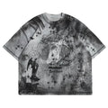 Custom Made Personalized Hip Hop T-shirt 300gsm t Shirt Oversized Cotton t Shirt for Men Cut and Sew Tshirt