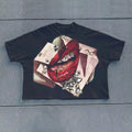 Custom Manufacturer Graphic Tee Drop Shoulder Vintage Cropped Boxy Oversized T Shirt
