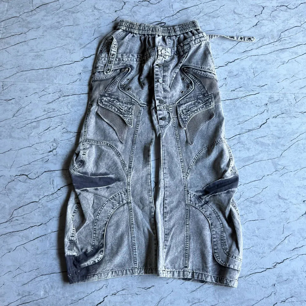 Custom Baggy Jeans Pants for Men New Fashion Designers Street Wear Jeans Fashion Plus-size Men Jeans