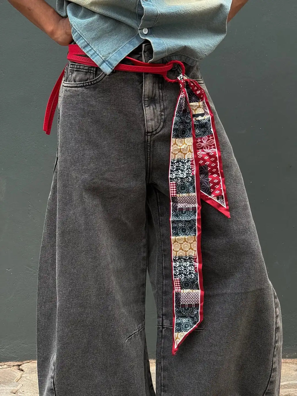 Custom Women's Barrel Jeans Women Ladies Baggy Denim Jeans for Women Female Baggy Jean