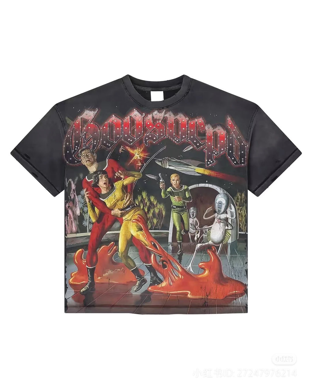 Custom logo Vintage Sublimation All Over Print Shirt for Men DTG Graphic Printed t Shirt Manufacturer