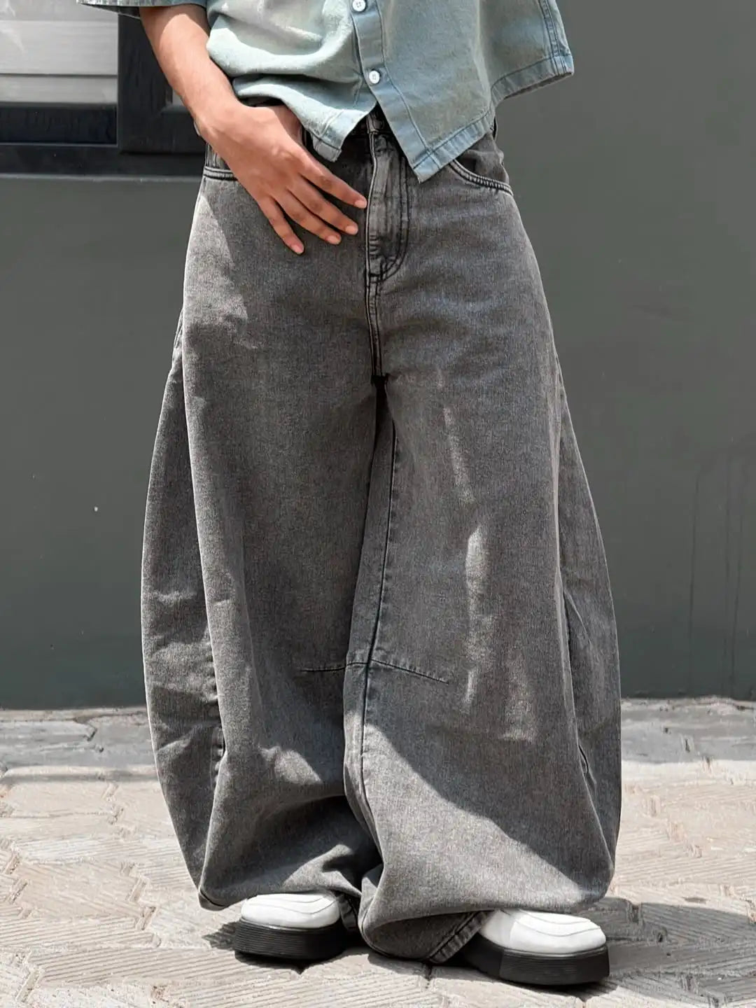 Custom Women's Barrel Jeans Women Ladies Baggy Denim Jeans for Women Female Baggy Jean
