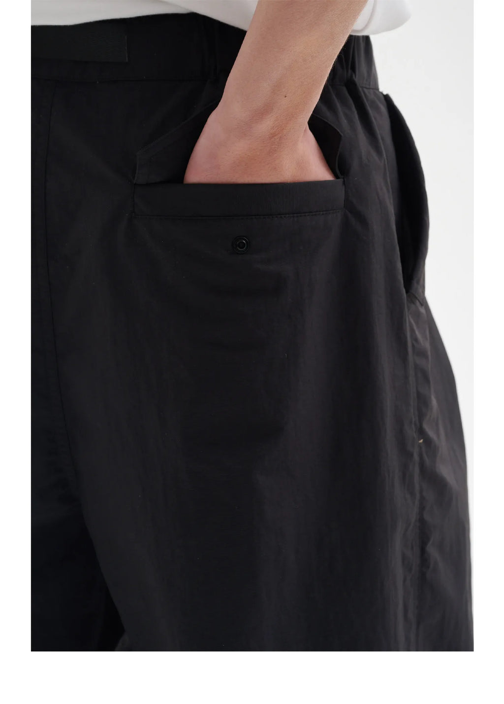 Custom Japanese Style Lightweight Pants Nylon Parachute Pants Men Casual Trsouser Pants