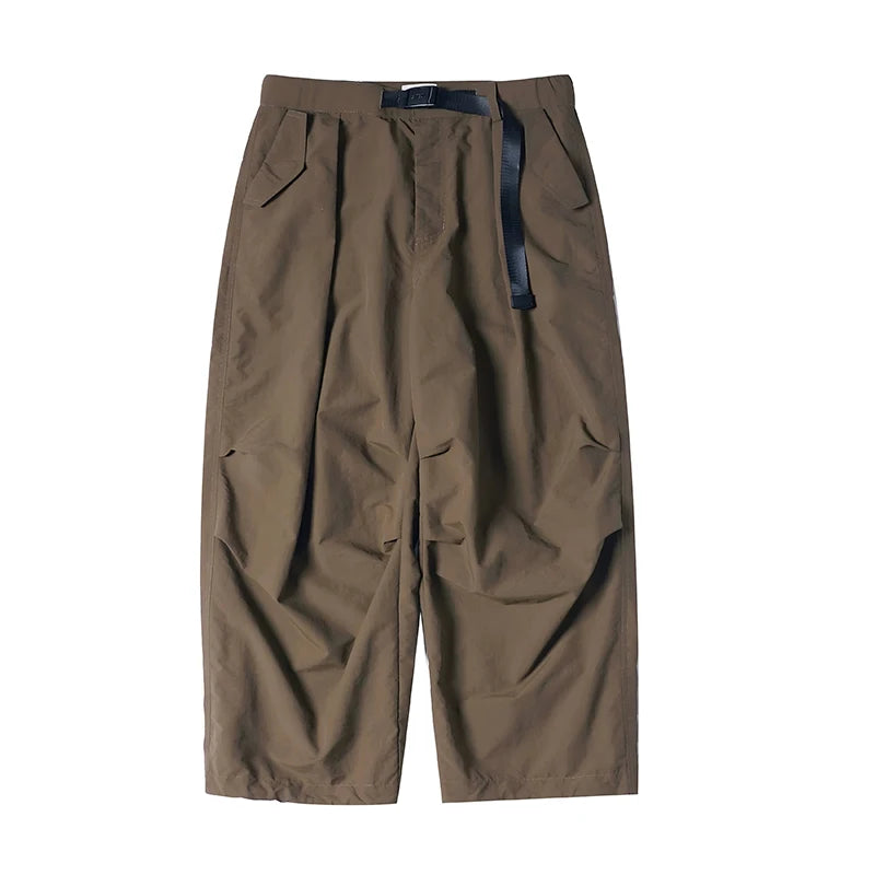 Custom Japanese Style Lightweight Pants Nylon Parachute Pants Men Casual Trsouser Pants