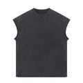 Custom Men's Cotton tank Top Vintage Acid Washed Top Tanks Tanktops for Men