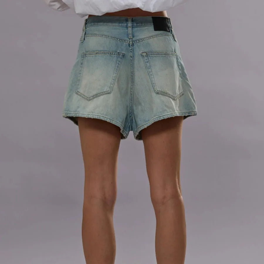 Custom Plus Size Women's Summer Casual Denim Shorts for Women Women Summer Jeans Shorts