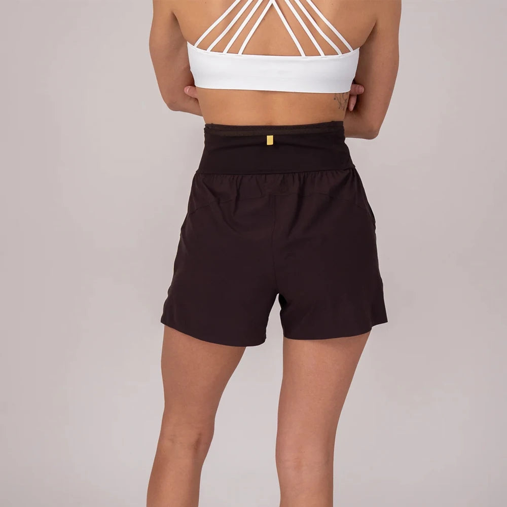 Custom Women's Fitness Athletic Gym Shorts Women Running Shorts with Pocket