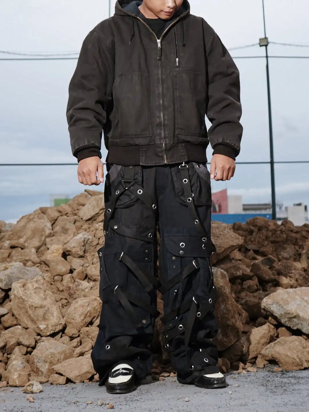 Custom Men's Bondage Pants Trouser for Men Cargo Work Trousers High Quality