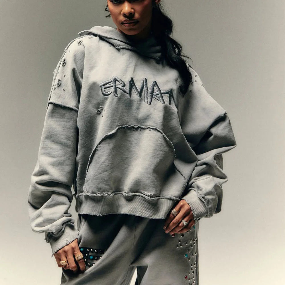 Custom logo Oversized Hoodie Unisex Embroidery Hoodies Men Custom Heavyweight Casual Designer Hoodie for Men
