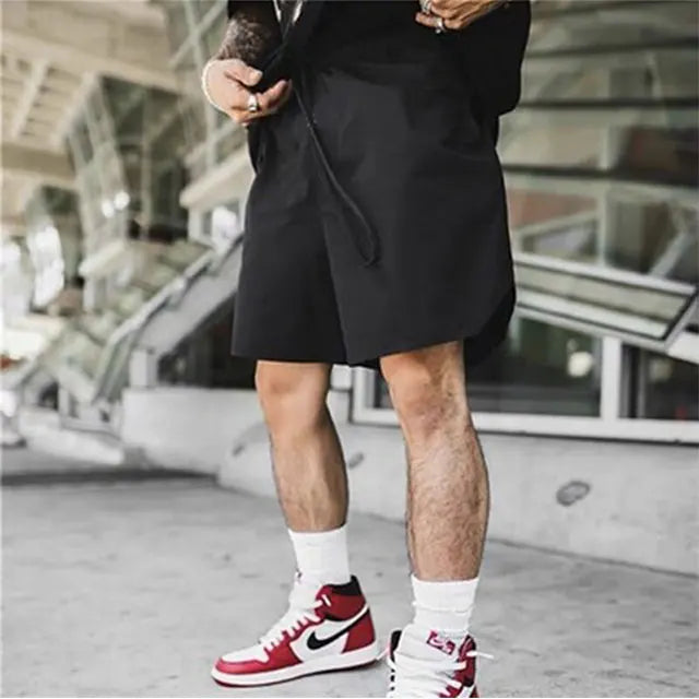 Custom Casual Long Drawstring French Terry Heavy Mens Unisex Fleece Cotton Breathable Eco-Friendly Training Athletic Shorts