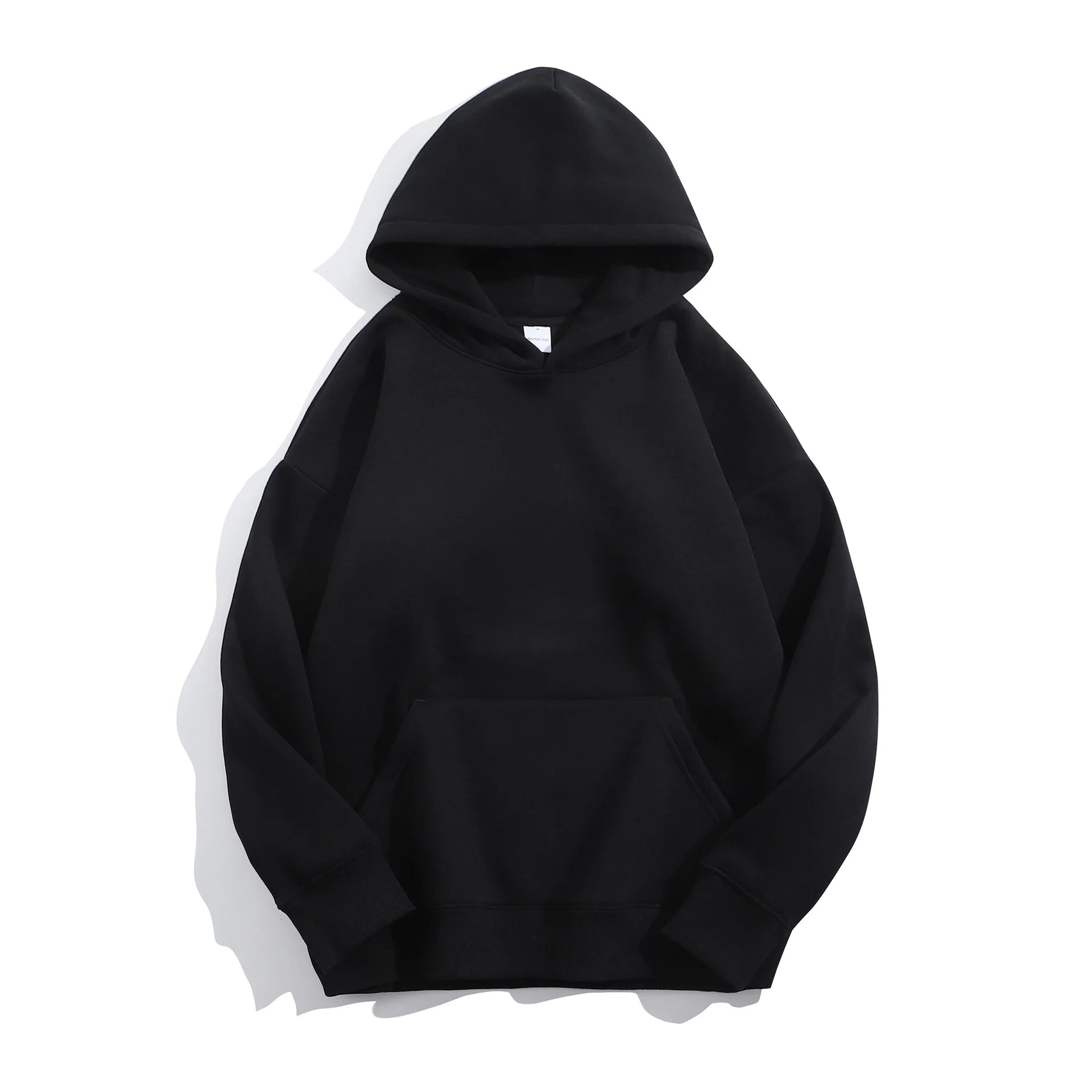 Winter 500 GSM Heavyweight Fleece 100% Cotton Oversized Unisex Embroidered Stonewashed Custom Print Logo Puff Printing Pullover