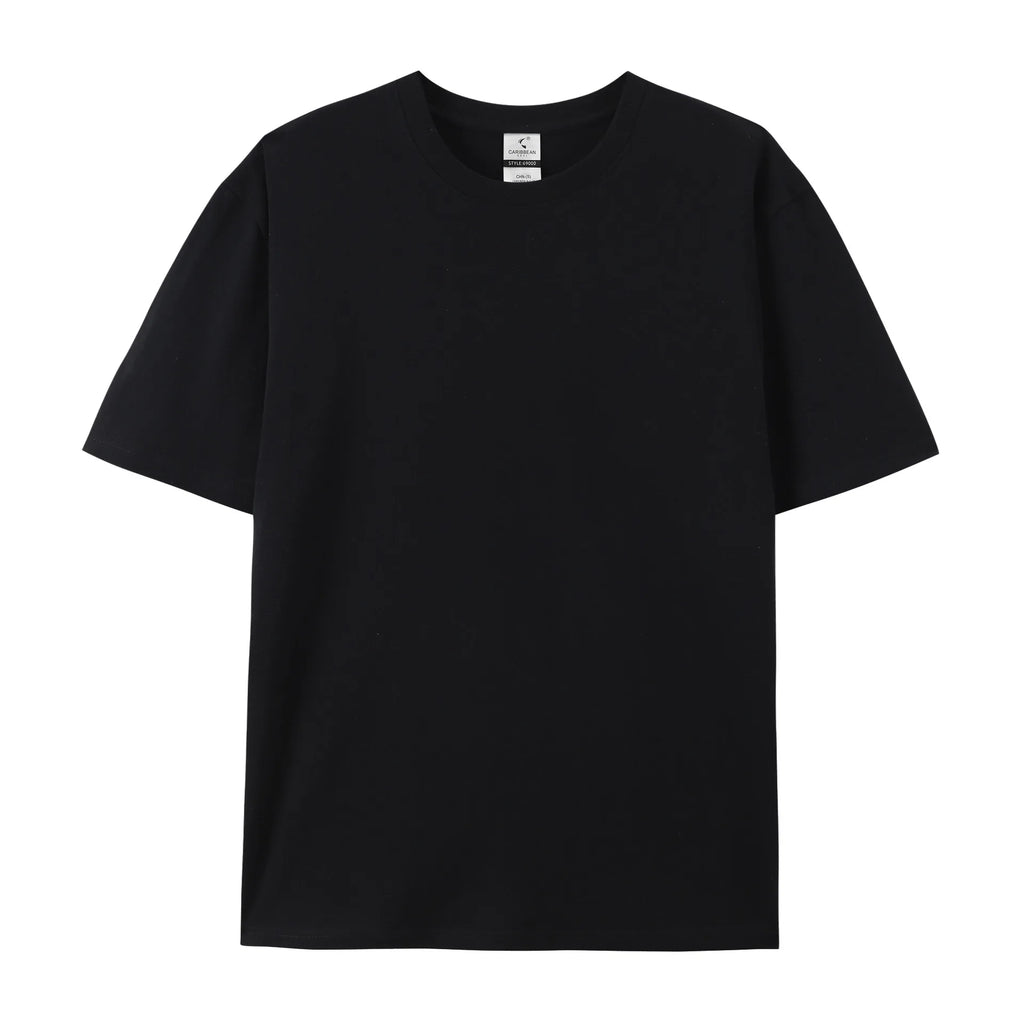 260GSM Heavy Fashion 3D Embossed Tshirt Premium 100% Combed Cotton Oversize Weight Plain Graphic Custom Embossed T Shirts