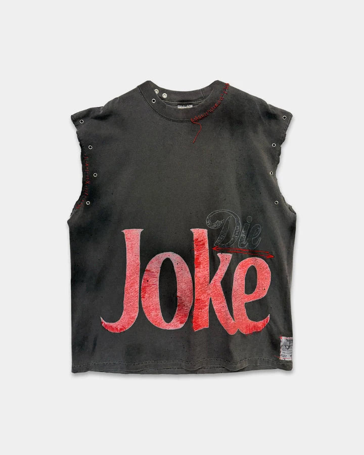 Custom Logo Streetwear tank Top Men Vintage Printed tank Top for Men Tanktop