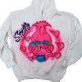 Unisex Custom Printed Airbrush Pullover Hoodie with Cotton Bamboo Fiber Hooded Collar Autumn Spring Casual Wear Women's Version
