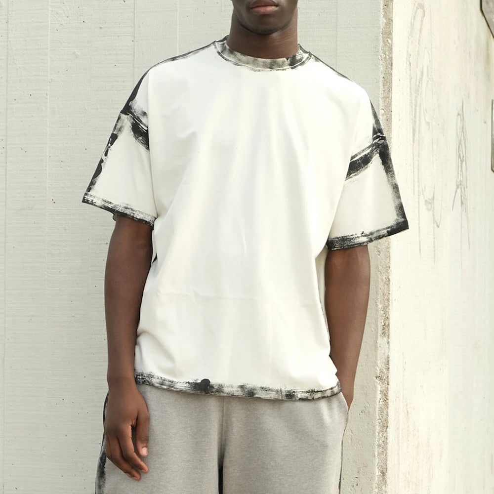 High Quality Over Size Plain t Shirts 500 Gsm Tshirt Men Organic Cotton Plain Tshirts for Printing Bulk